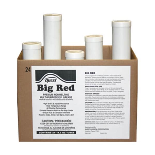 Quest Specialty BIG RED Super Impact Non-Melt Grease 14 oz. L1030-1 - main