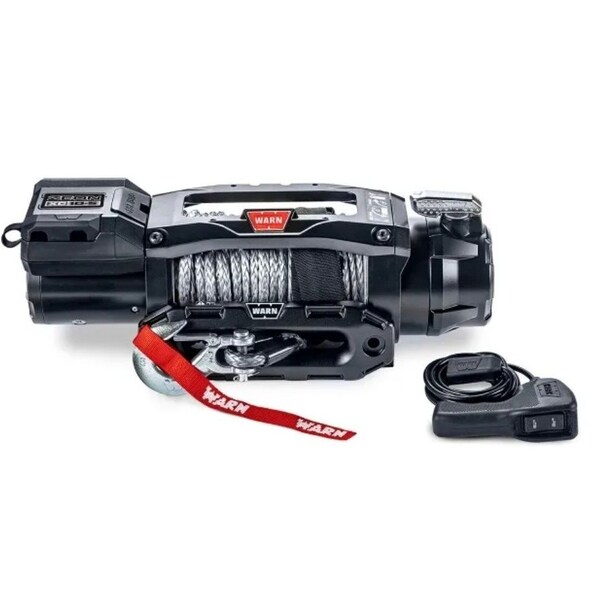 Warn Vehicle Mounted Recovery Winch 12 Volt 10000 Lb Capacity Spydura Synthetic Rope 110510 - main