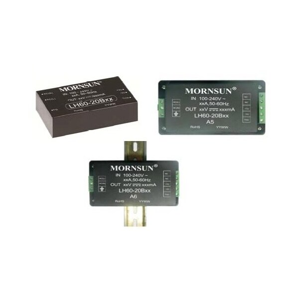 Mornsun AC/DC Regulated Power Supply Module LH60-20B05 - main
