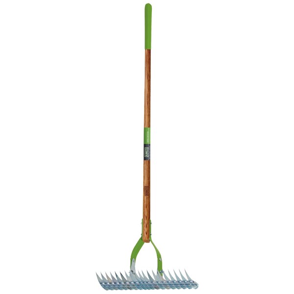 Ames 15 in Thatch Rake, Self-Cleaning, Hardwood Handle, Cusion Grip 2915100 - main