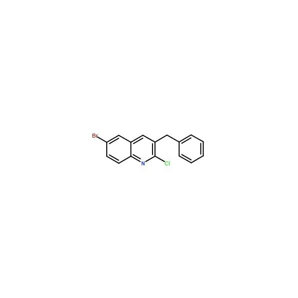 Ak Scientific 3-Benzyl-6-bromo-2-chloroquinoline (5g), CAS 654655-68-2 Y1234-5g - main