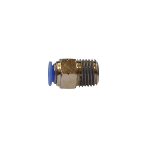 Midland Industries TEE BR SWVL 5/16IN PUSH-IN TUBE 1/4IN 20531C - main