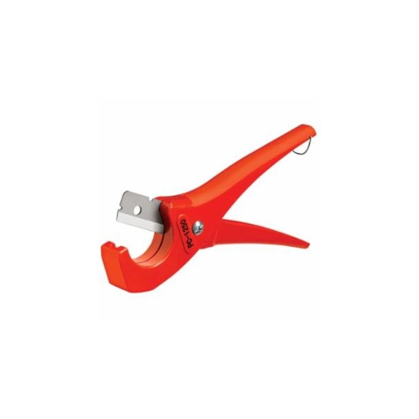 Ridgid Single Stroke Plastic Pipe and Tubing Cutter, Model PC-1250, 1/8 in to 1-5/8 in Cutting Capacity 632-23488 - main