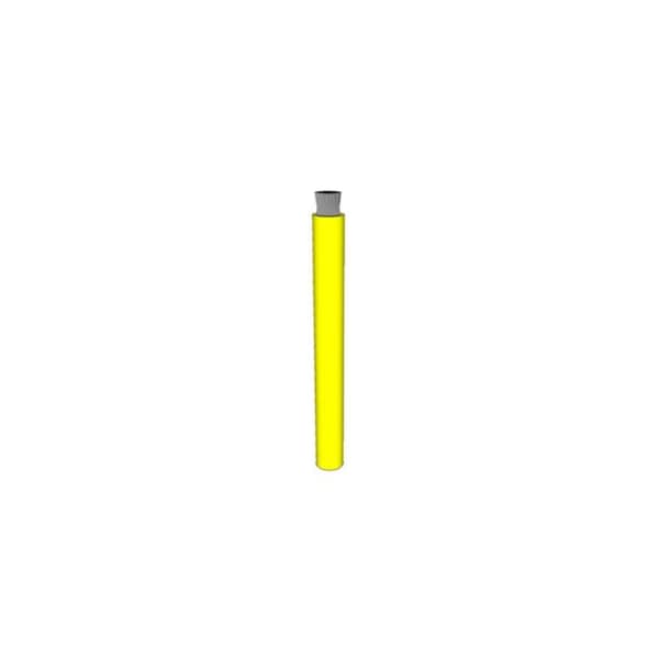 Sequel Wire & Cable 6 AWG, UL 1283 Lead Wire, 133 Strand, 105C, 600V, Tinned copper, PVC, Yellow, Sold per FT 0635A9T - main
