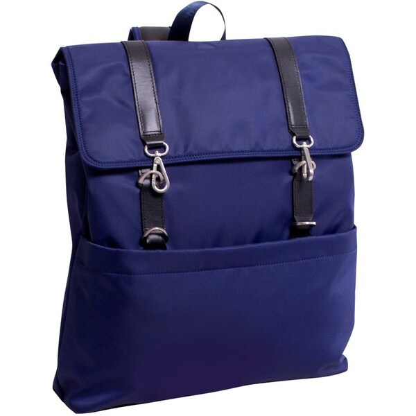 Mckleinusa 15 in. Element Nylon Flap Over Laptop Backpack, Navy 18477 - main