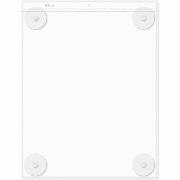 C-Line Products Display Pocket with Suction Cups, 9'' x 12'', Clear, 15PK 71012 - main