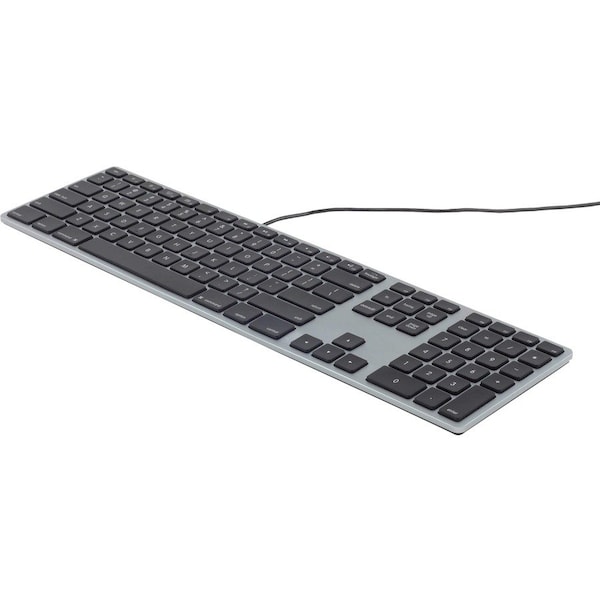 Matias BACKLIT ALUMINUM KEYBOARD SPACE GRAY FK318LB - main