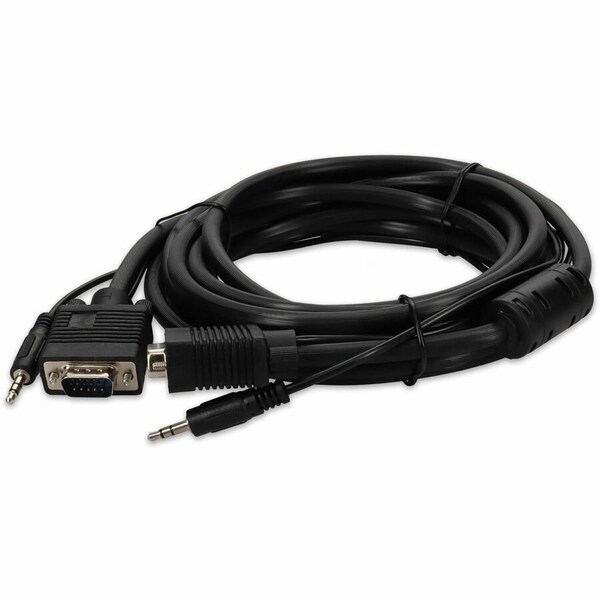 Add-On AddOn Bulk 5 Pack 15ft VGA High Resolution Monitor Cable Audio - M/M VGAMM15A-5PK - main