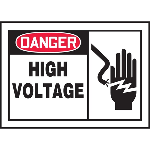 Accuform Danger Safety Label LELC055XVE - main