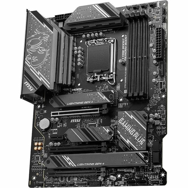 Msi Z790 GAMING PLUS WIFI Gaming Desktop Motherboard - Intel Z790 Chipset - Socket LGA-1700 - ATX PROZ790GAMPLUSWIFI - main