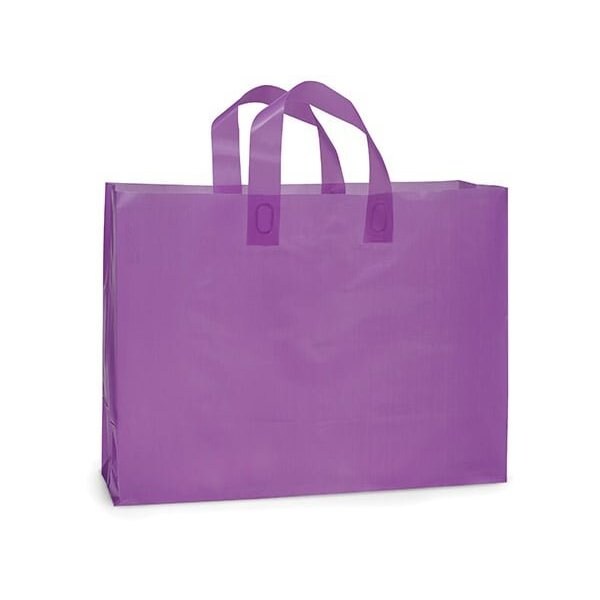 Nashville Wraps Lavender Mist Plastic Gift Bags, Vogue 16x5x12, 3 mil, 100PK BVLMP - main