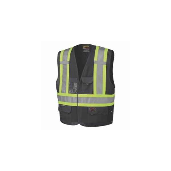 Pioneer 135AU Safety Vest, S/M, Black 852-V1021571U-S/M - main