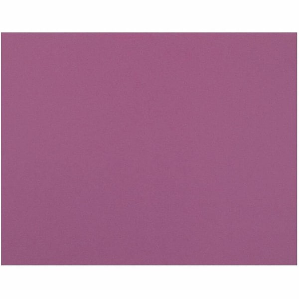Pacon 4-Ply Railroad Board, Magenta, 22in. x 28in., 25PK P54711 - main