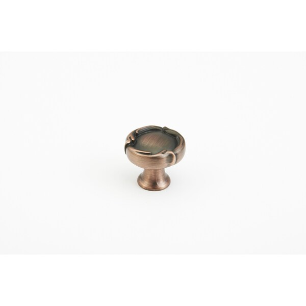Schaub 1-5/16in French Farm Round Cabinet Knob Empire Bronze Finish 260-EBZ - main
