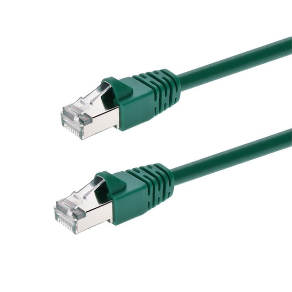 Monoprice Cat6A Ethernet Patch Cable - Snagless RJ45_ 550Mhz_ STP_ Pure Bare Cop 24356 - main
