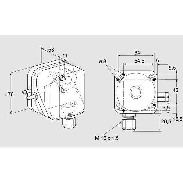 Honeywell Kromschroder DL 10KN-3 KS84444443 - main