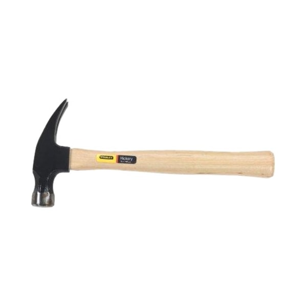 Stanley 16 oz. Straight Claw Hammer, Hickory Handle, Steel Head 51-716 - main