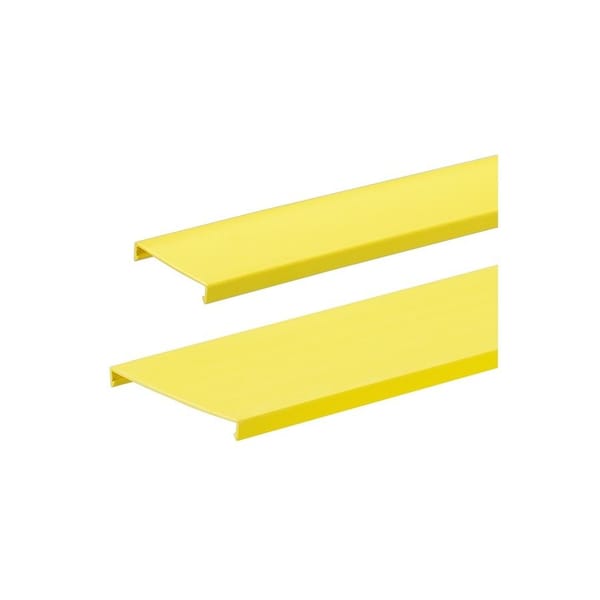 Panduit DUCT FIBER-DUCT, 6'L X 2"W COVER, PVC YELLOW ROHS 227977 - main