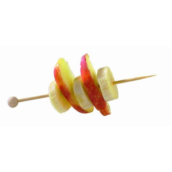 Omg 5.5 In. Natural Bamboo Ball Skewer, 2000PK OM439339 - main