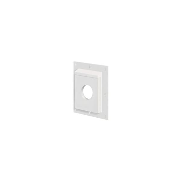 Builders Edge SturdiMount 3SMU811TW4 Mounting Block, 11-9/16 in W, Universal Mounting, Fiber Cement, White 3SMU811TW4 - main