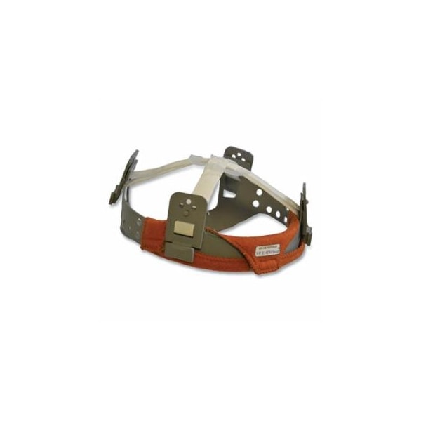 Weldas SWEATSOpad Sweatband, FR Fleecy Cotton/Air-Cushioned Foam, Orange, for Hard Hats, 2PK 283-20-3200 - main
