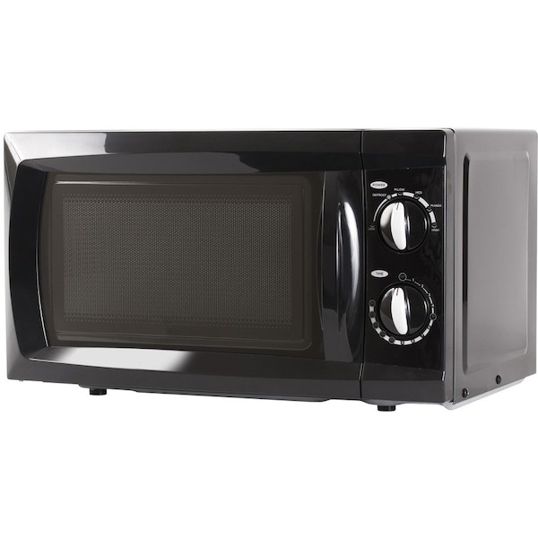 Commercial Chef Countertop Microwave Oven, 0.6 Cu. Ft, Black CHM660B - main
