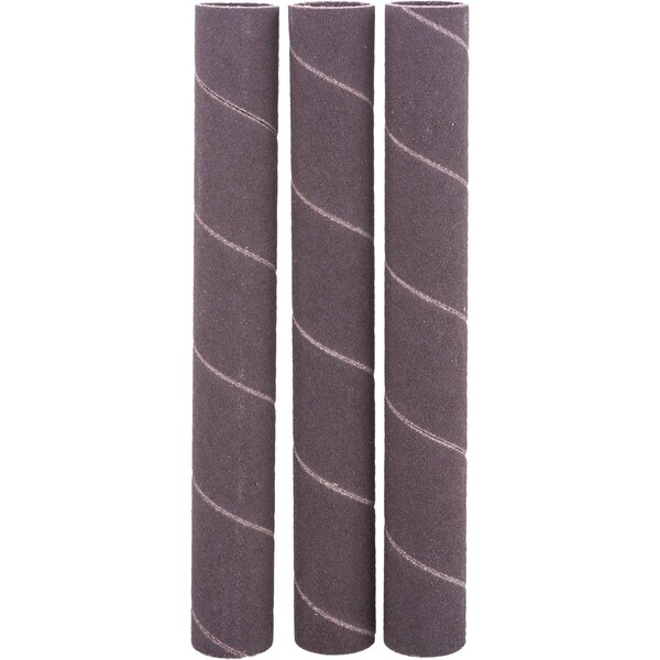 Grizzly 5/8" Dia. x 5-1/2" A/O Hard Sanding Sleeve, 120 Grit, 3PK H6667 - main