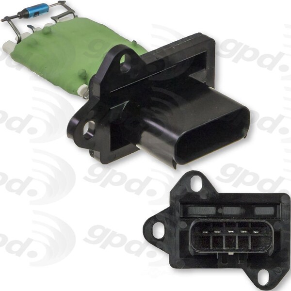 Global Parts Distributors Global HVAC Blower Motor Resistor 1712772 - main