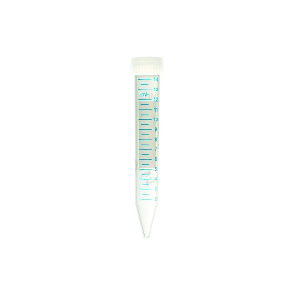 United Scientific MaxiRCF Centrifuge Tube, Conical, PP, 15 mL, Bulk, Trace Metal Free, 500PK UNP10480 - main