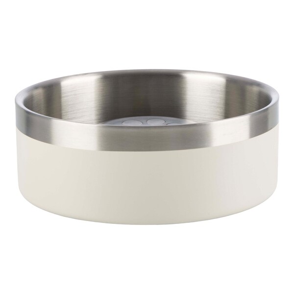 Petmaker Set of 2 Stainless Steel Slow Feeder Dog Bowls 60oz Double Wall Insulated Food & Water Bowls PET6430 - main