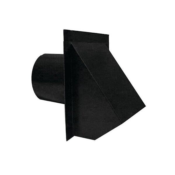 Master Flow Hood Vent Dryer Round 4In Blk WVA4BL - main
