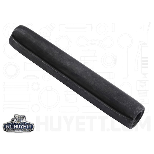 Huyett Coiled Spring Pin, Heavy Duty, High Carbon Steel, 0.500 in Dia x 3.000 in Length SPC-500-3000H - main