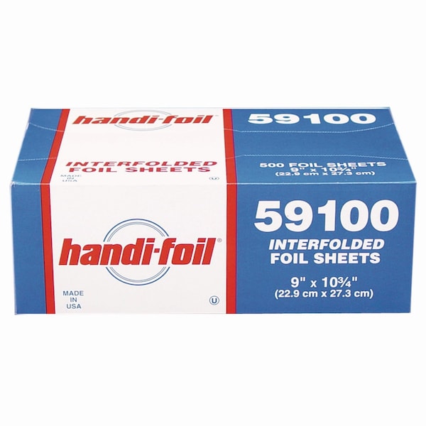 Hfa Interfolded Foil Sheets, 55 Gauge, 9 x 10.75, 3000PK HFA 59100 - main