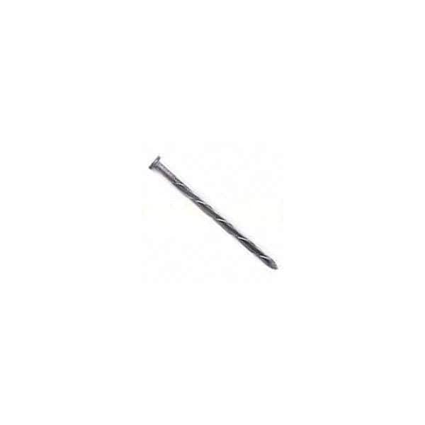 Pro-Fit 00 Finishing Nail, 6 in L, Carbon Steel, HotDipped Galvanized, Flat Head, Spiral Shank, 5 lb 33245 - main