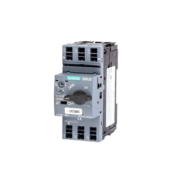 Siemens Circuit breaker size S00 for transformer protection A-release 2.8.4 A 3RV2411-1EA20 - main