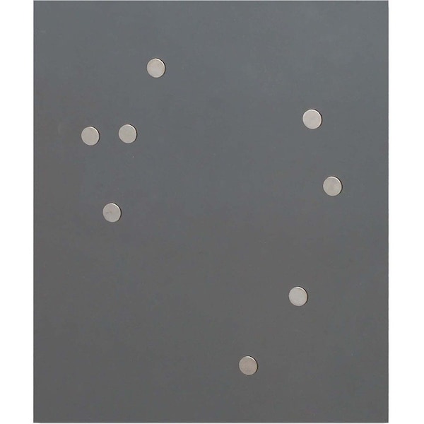 Quartet Magnets, Silver, Round, PK50 SM50 - main