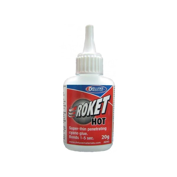 Deluxe Materials 20 g Roket Hot CA Glue DLMAD43 - main