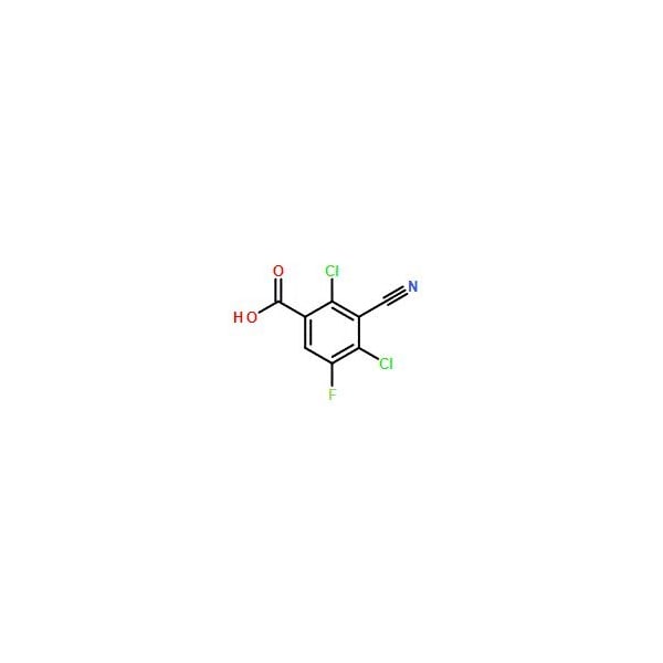 Ak Scientific 2, 4-Dichloro-3-cyano-5-fluorobenzoic acid (1g), CAS 117528-58-2 Z3934-1g - main