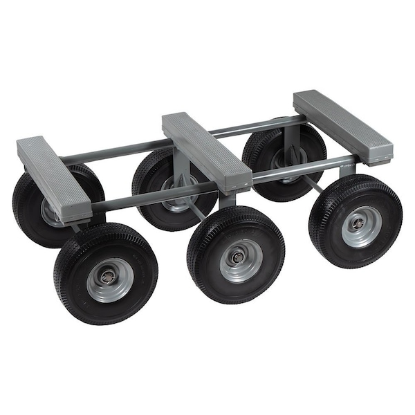 Mytee Products 40 inx22 in 6 Wheel All Terrain Dolly 1,200 lbs WLL w/ 10 in Casters Mover MD-PC4022 - main