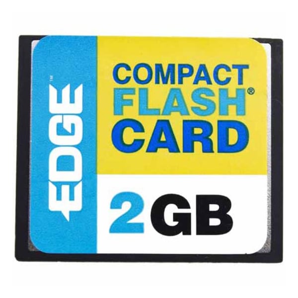 Edge Memory EDGE Digital Media flash memory card - 2 GB - CompactFlash Card PE194529 - main
