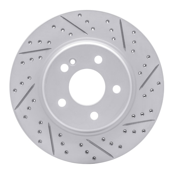 Dynamic Friction Co DFC Geoperformance Rotor - Drilled and Slotted 830-63118R - main