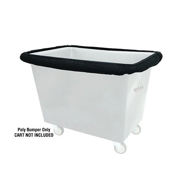 Royal Basket Trucks Basket Truck Bumper, 52" L, 36" W, Black G20-KKX-PBP - main