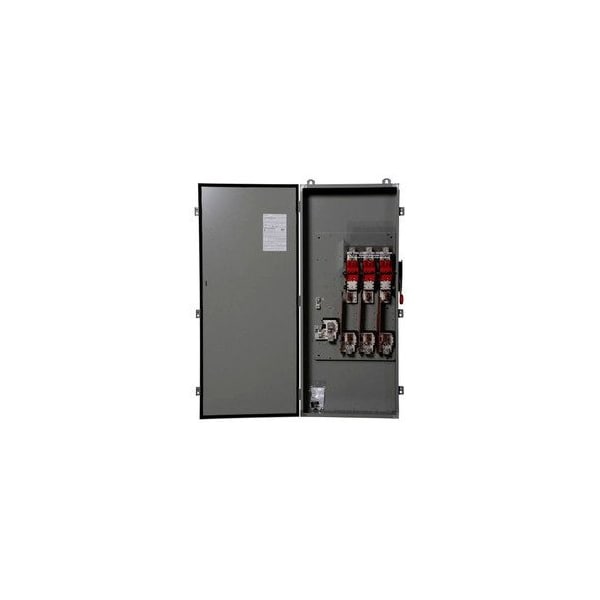 Eaton Safety Switches DH 3P 600A 600V 50/60Hz 3Ph Fusible w/ Neutral 4Wire NEMA 3R/12 DH366NDK - main