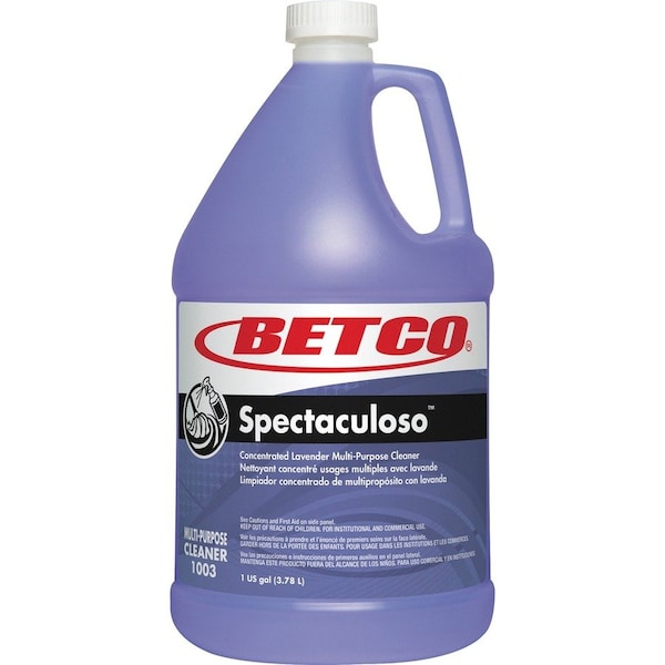Betco Cleaners & Detergents, Bottle, Lavender, 4 PK 10030400 - main
