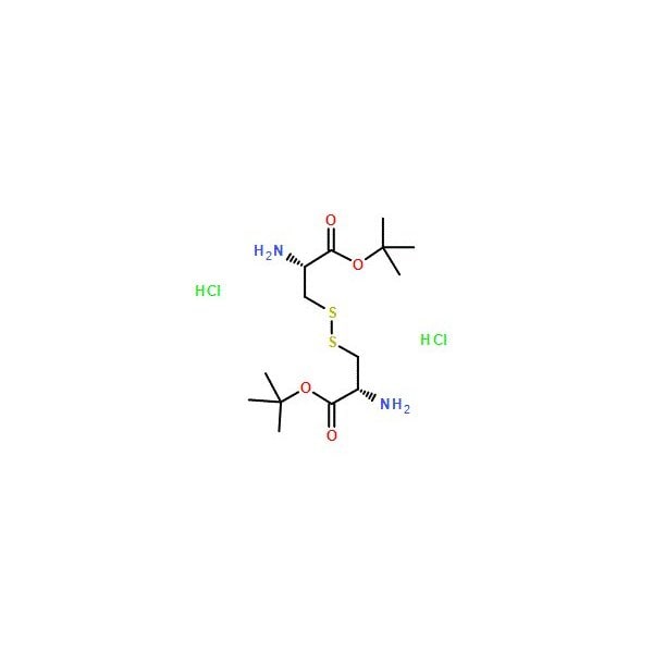 Ak Scientific (2R, 2'R)-Di-tert-butyl 3, 3'-disulfanediylbis(2-aminopropanoate) dihydrochloride (5g), CAS 38261-78- Z4685-5g - main