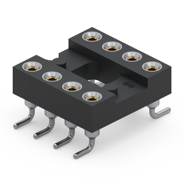 Mill-Max Decoupling Capacitor Dip Sockets-110-43-308-41-105000 110-43-308-41-105000 - main