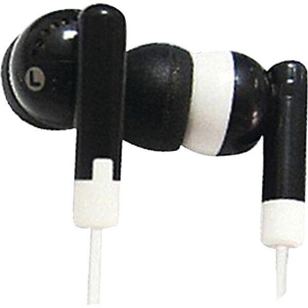 Supersonic IQ Sound Digital Stereo Earphones IQ101BLACK - main