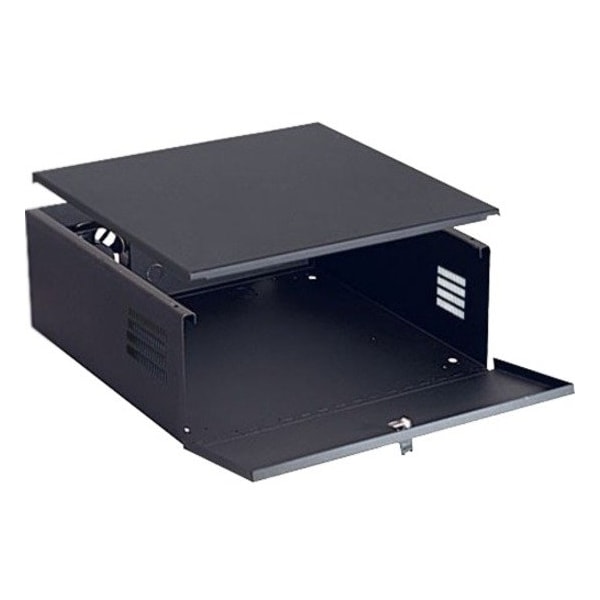 Video Mount Products DVR lock box with lock and fan DVR-LB1 - main