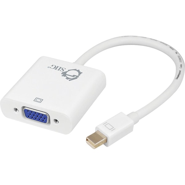 Siig MINI DISPLAYPORT TO VGA ADAPTER CONVERTER, MINI DP TO VGA ADAPTER, ALLOWS YOU TO CB-DP0R11-S1 - main
