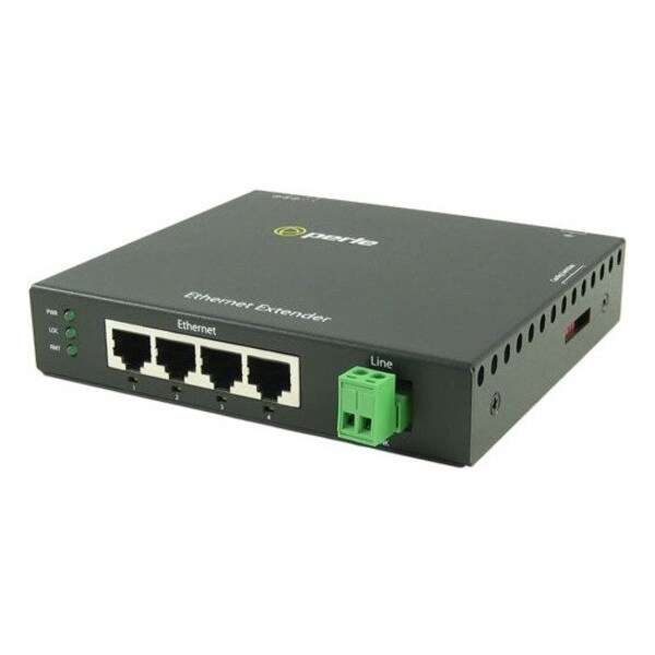 Perle Systems EX-4S1110-TB VDSL 10/100/1000 ENET EXTENDER TB VDSL 4PORT 06003734 - main
